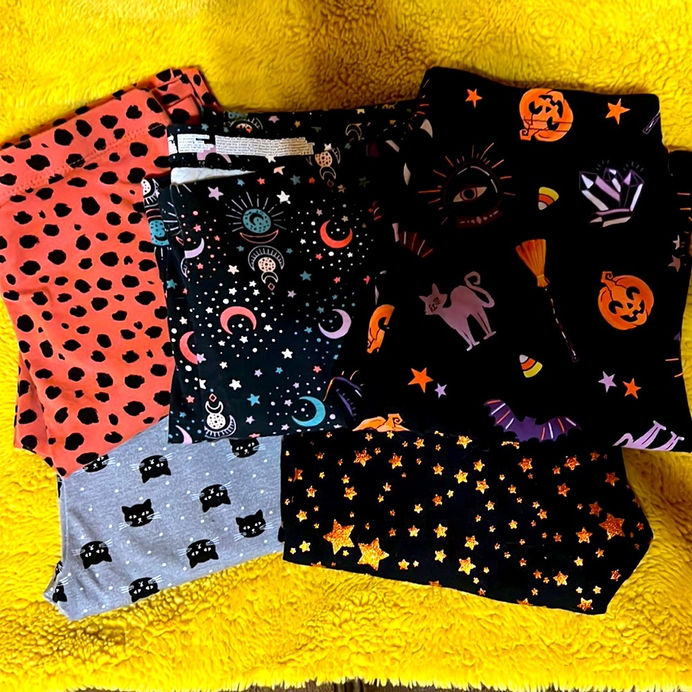 Halloween leggings! Girls, 10/12